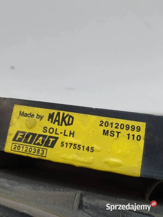 LAMPA TYŁ LEWA EU LIFT 51755145 Fiat Doblo I sprzedam