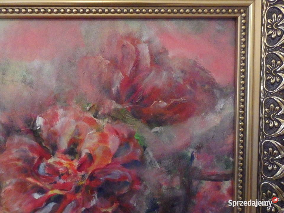 Obraz olejny PEŁNIA SZCZĘŚCIA Rabka-Zdrój