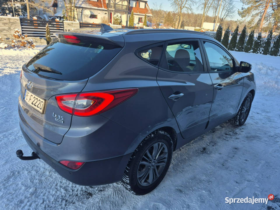Hyundai ix35 navi grzane fotele kamera lift led Motoryzacja Drelów