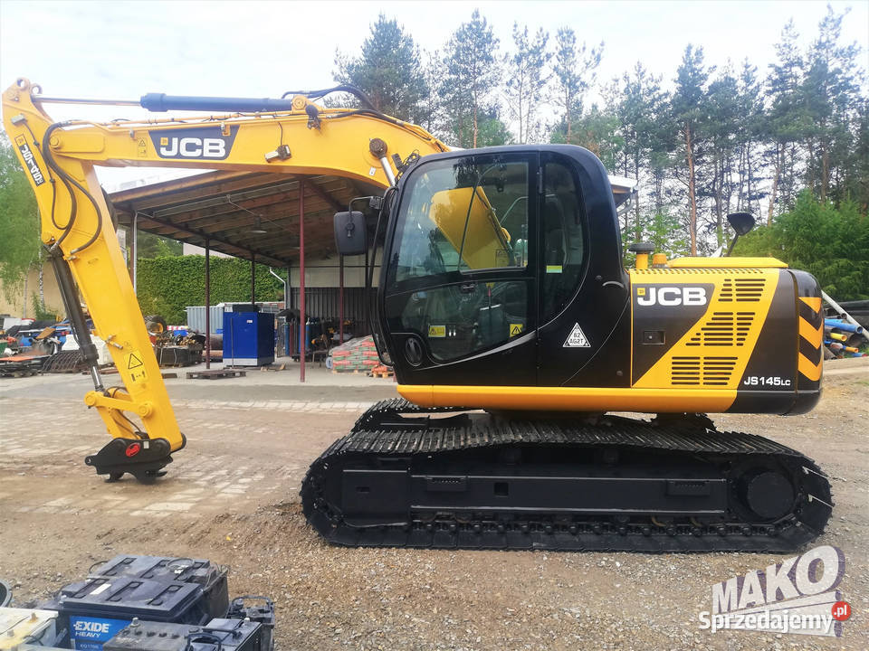 Koparka gąsienicowa JCB JS145LC 2013r 15t CAT Ostrowiec Świętokrzyski