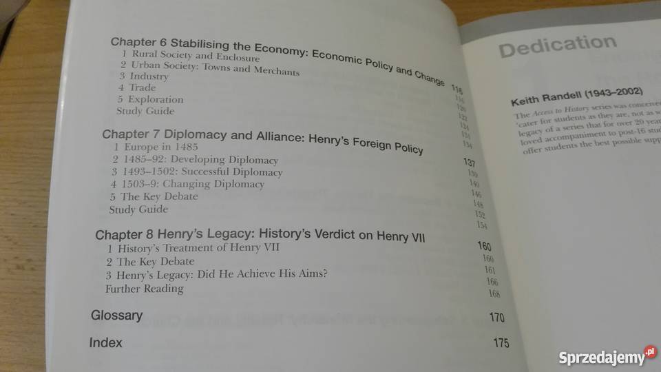 Access to history Henry VII Turvey Rogers 3rd historia, archeologia