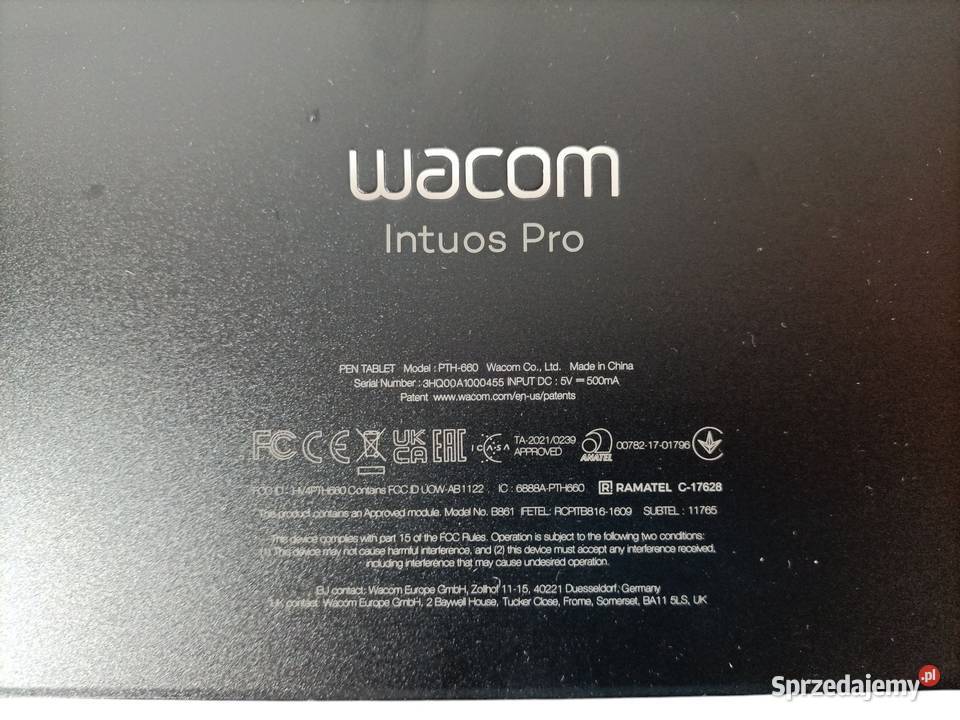 Tablet graficzny WACOM Intuos Pro M Tablety i palmtopy śląskie