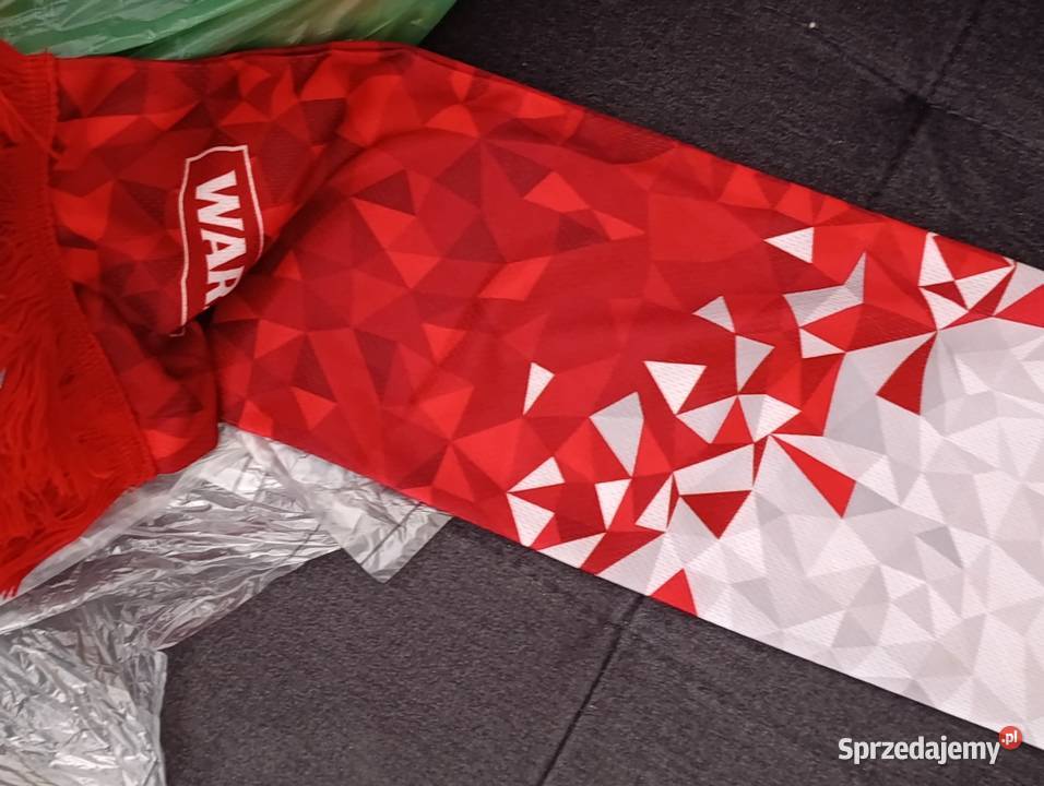 szalik kibica polska białoczerwoni nowy Poznań