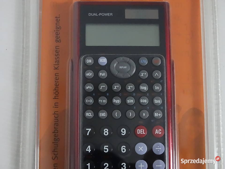 Kalkulator Naukowy Rex D14 240 Funkcji DUALPOWER Biłgoraj
