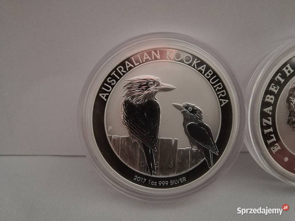 Srebrna moneta Kookaburra 1oz 2017r Numizmatyka Warszawa