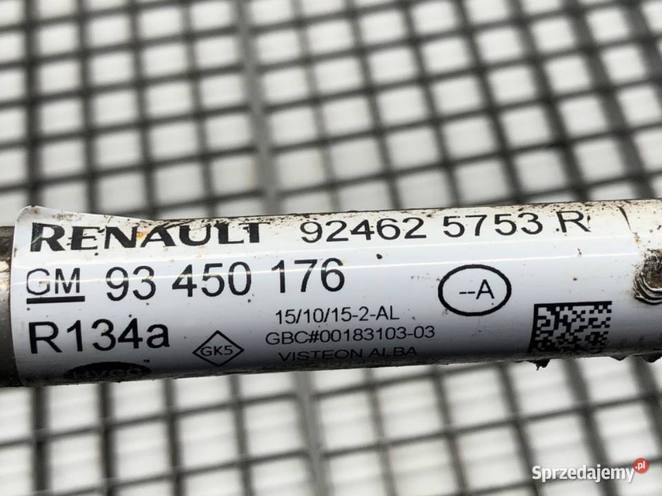 RURKA KLIMATYZACJI RENAULT TRAFIC III 924625753R sprzedam