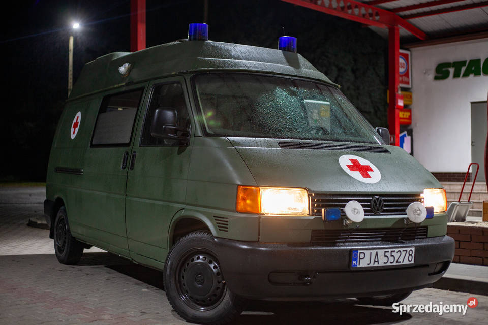 Volkswagen Transporter T4 synchro militarny wielkopolskie Jarocin