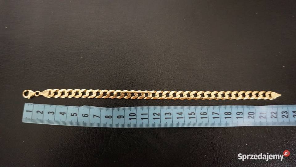 ZŁOTA BRANSOLETKA PANCERKA 15G 333 Warszawa