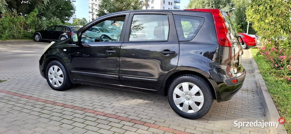 Nissan Note 14 benzyna ekonomiczny Rok produkcji 2007 Elbląg
