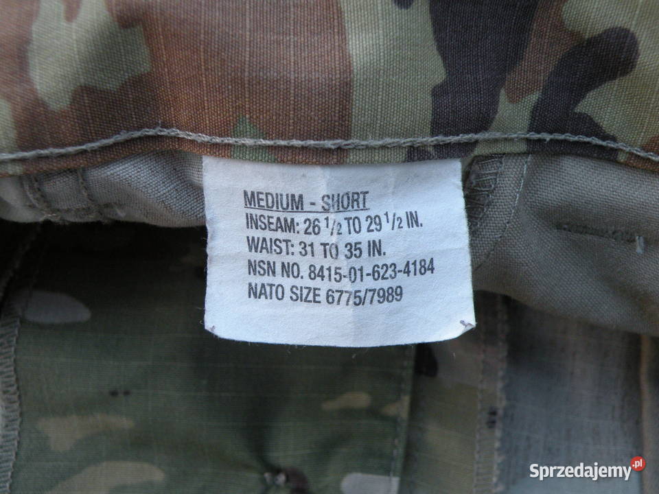 Spodnie ACU multicam Scorpion medium short 2 Wrocław