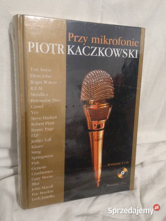 mikrofonie Piotr Kaczkowski 2007 książka nowa w Warszawa sprzedam