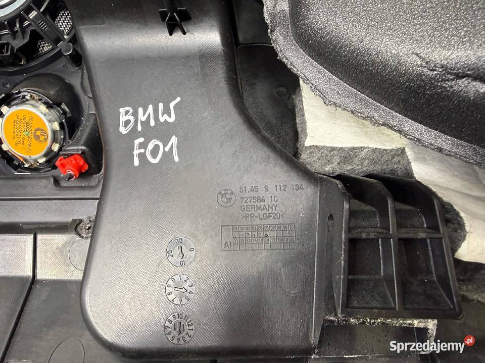 DESKA ROZDZIELCZA KONSOLA BMW F01 7 europa skóra Chełm