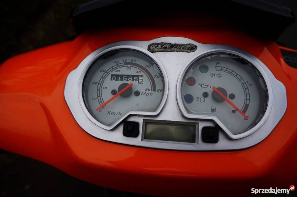 Skuter Explorer Race GT50 nowy 1500 przebiegu dolnośląskie Bolesławiec sprzedam