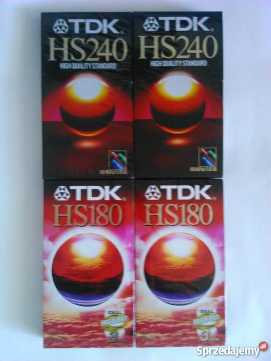 Kasety VHS TDK