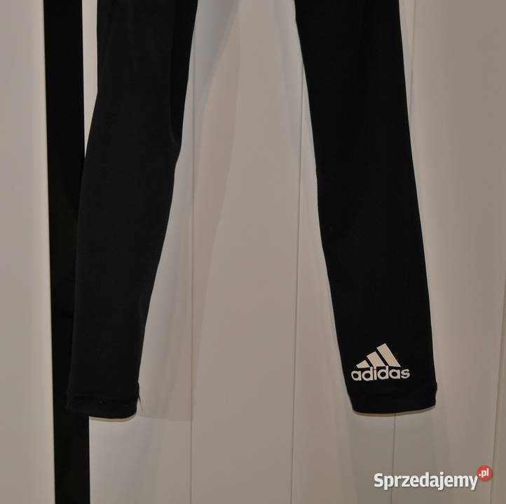 Adidas Aeroready fajne legginsy lampasy 32 XXS Bez wzoru Wrocław