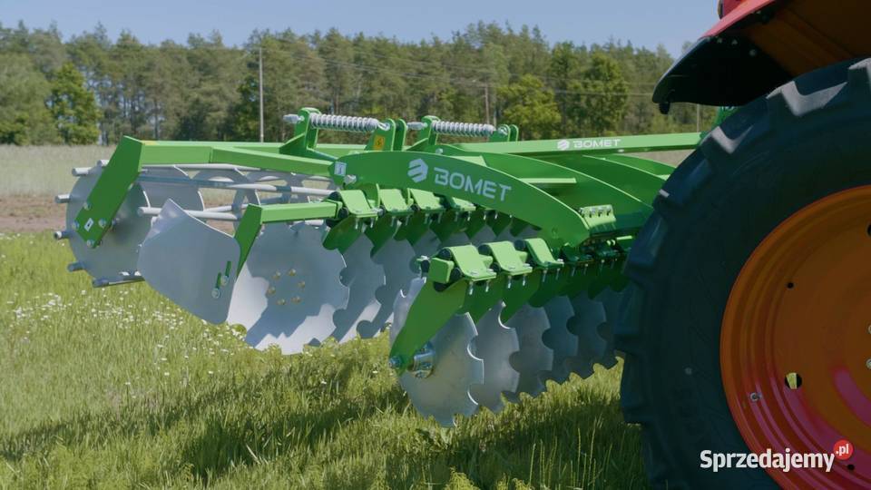 Brona talerzowa kompaktowa 18m BOMET Perseus wał nieuszkodzony Brony Kielce