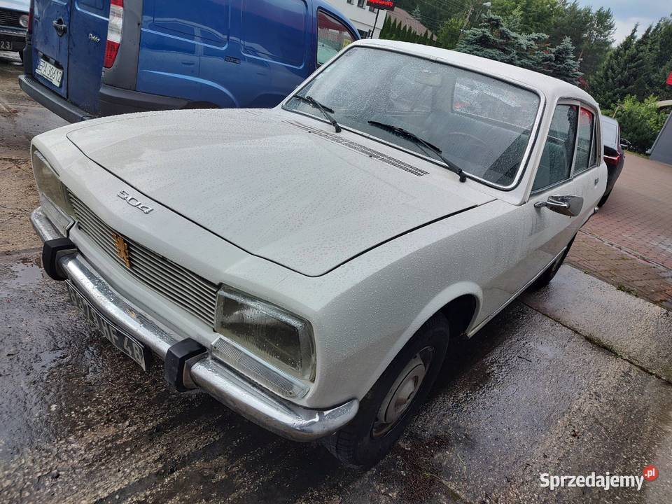Peugeot 504 18 KLASYK nowy lakier sprawny bez manualna Łódź sprzedam
