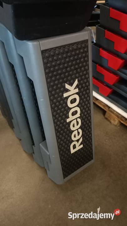 Step Stepy Reebok zestaw 20 szaro czarne używane