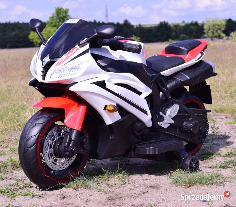 Autko motorek WIELKI MOTOR ŚCIGACZ na akumulator Myszków