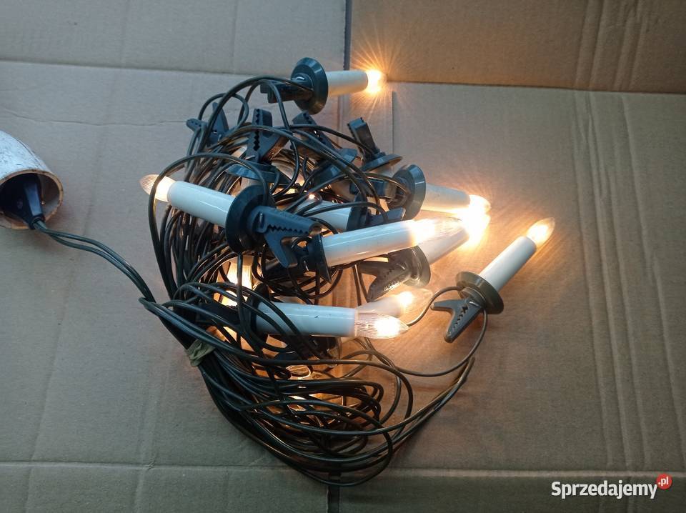 Stare lampki choinkowe Siedlce