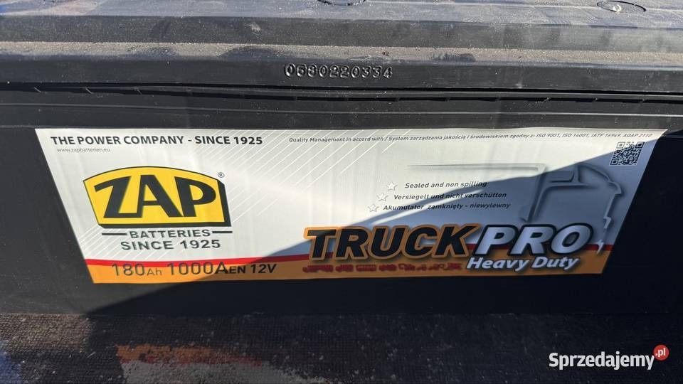 Akumulatory ZAP WARTA 180 ah NOWE mazowieckie Koszajec