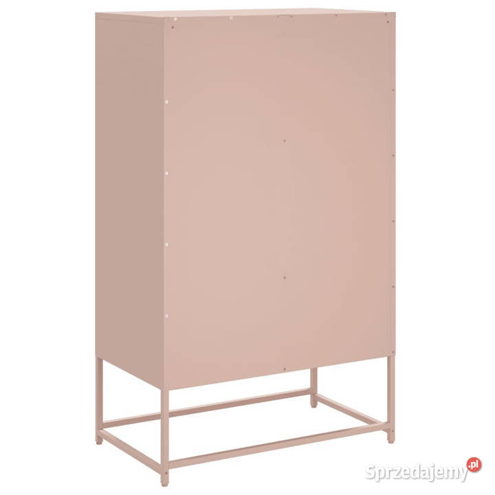 Szafka różowa 68x39x1115 stalowa WM846603 Warszawa