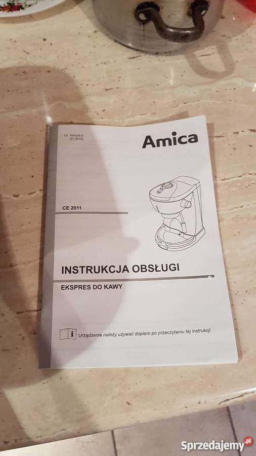 Ekspres ciśnieniowy do kawy Amica CE2011 AGD łódzkie Wola Rakowa sprzedam