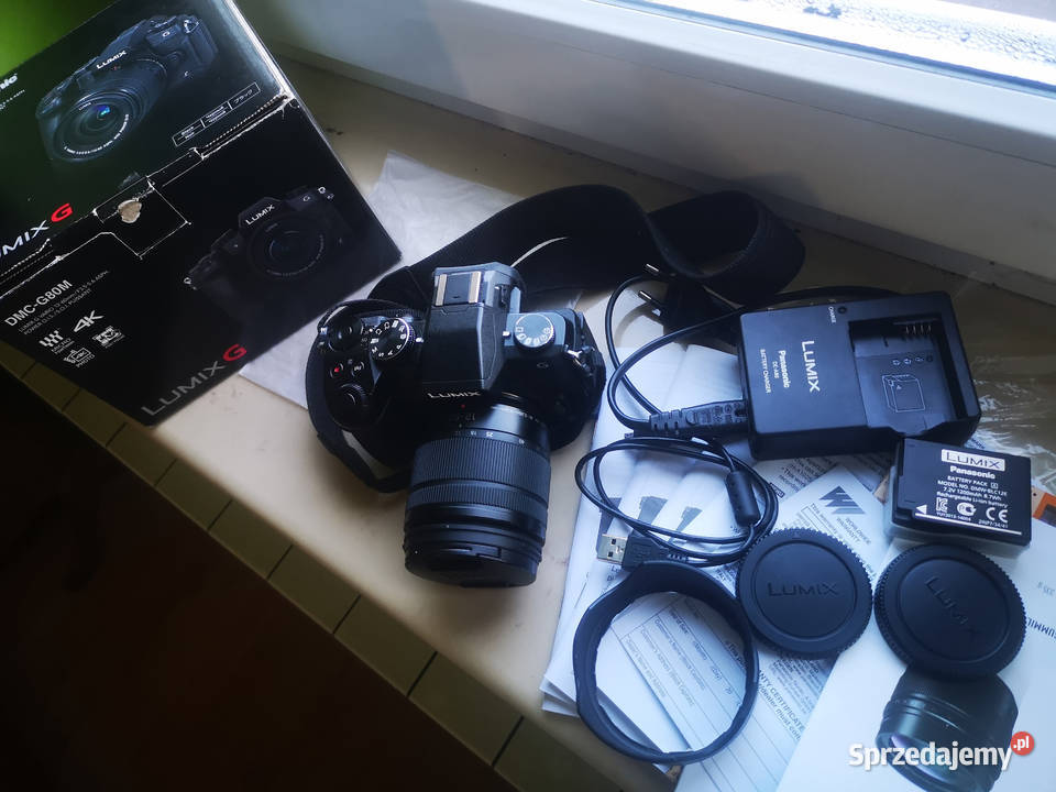 Panasonic DMCG80M Lumix bezlusterkowy aparat Zawiercie