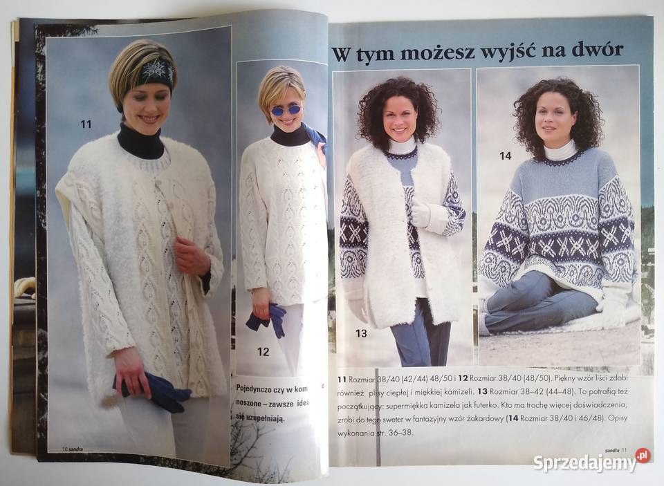 Modne Dzianiny Sandra 111998 Kultura i Rozrywka pomorskie
