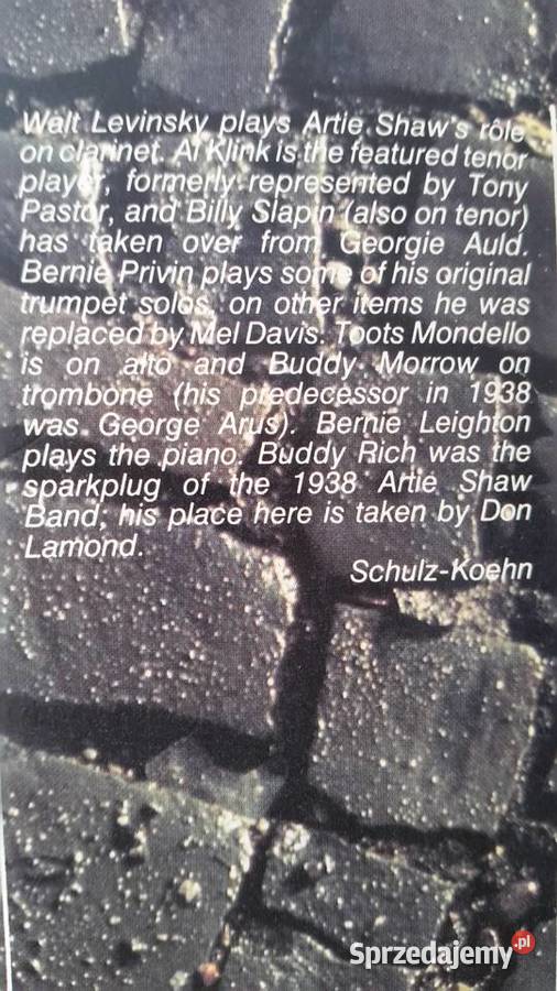 ARTIE SHAW SWING GOES ON Vol3 CapitolEMI jazz lubelskie Puławy
