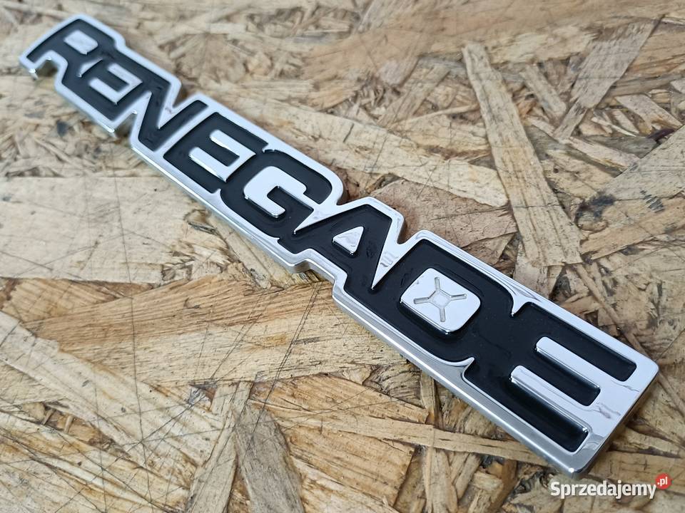 JEEP RENEGADE EMBLEMAT NAPIS ZNACZEK LOGO DRZWI Pleszew