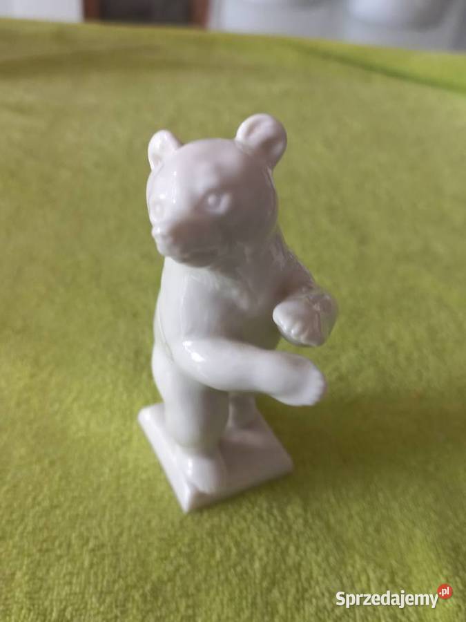 Figurka porcelanowa Niedźwiedź G Granget Toruń