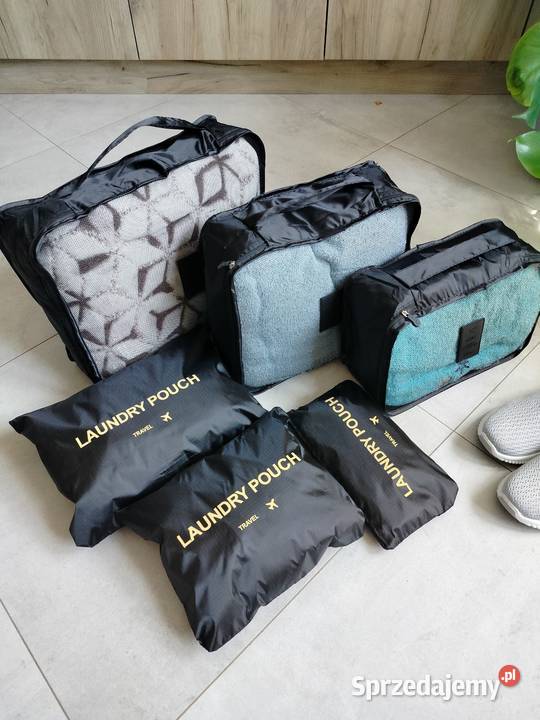 Duże organizery podróżne 6 sztuk pokrowce do Jastrzębie-Zdrój