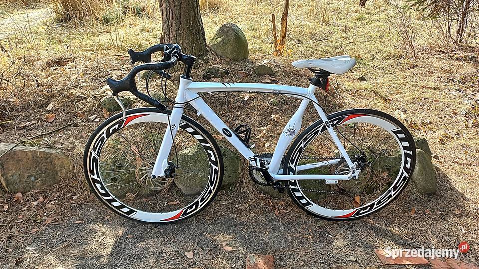 Alu Rower Szosowy Kolarka Gravel Mqssq WiFi 2x7 Wołów