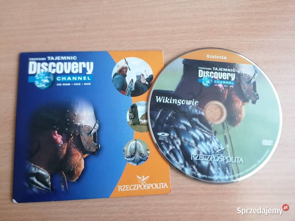 Płyta cd Tropami Tajemnic Vikingowie Discovery Łódź