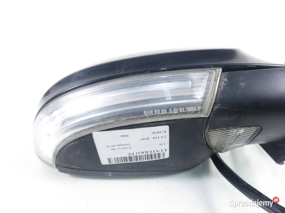 LUSTERKO PRAWE VW PASSAT B6 LC9X