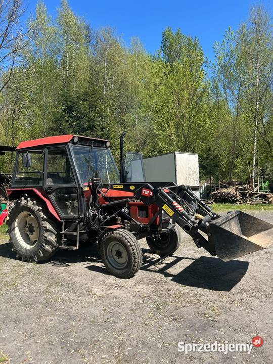 Ciągnik rolniczy Zetor 7011 z turem w komplecie Mstów