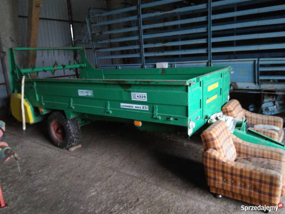 Rozrzutnik Obornika 25t podlaskie Pobondzie