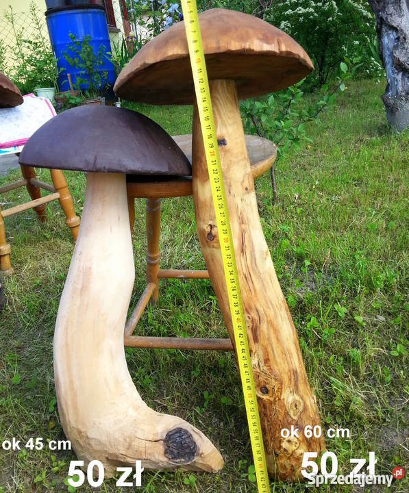Rękodzieło drewniane grzyby Rybnik