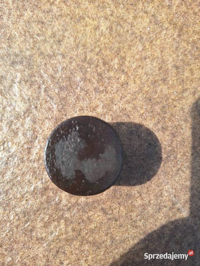 Stary odważnik do wagi ciężarek żeliwny 100 g pomorskie Gdańsk