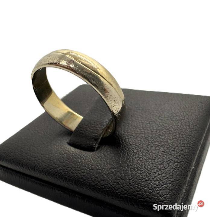 Złota Obrączka pr 585 375g R15 złoto Obrączki Elbląg