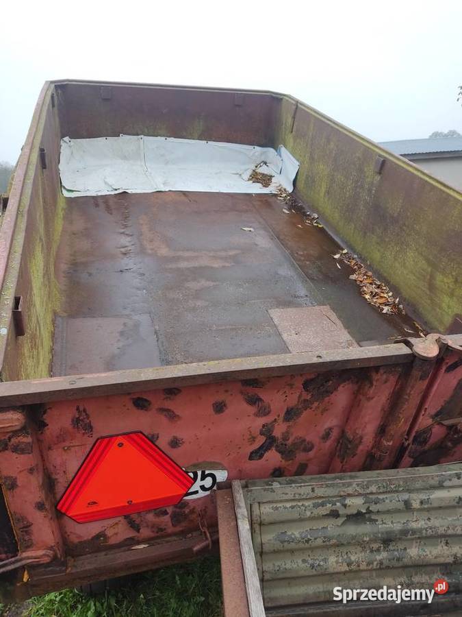 Przyczepa wywrotka 8t nieuszkodzony Przyczepy rolnicze