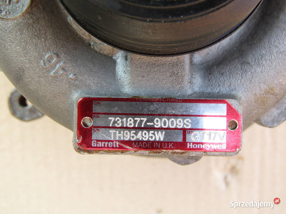 TURBOSPRĘŻARKA BMW 3 E46 20D 150 TH95495W Turbosprężarki łódzkie