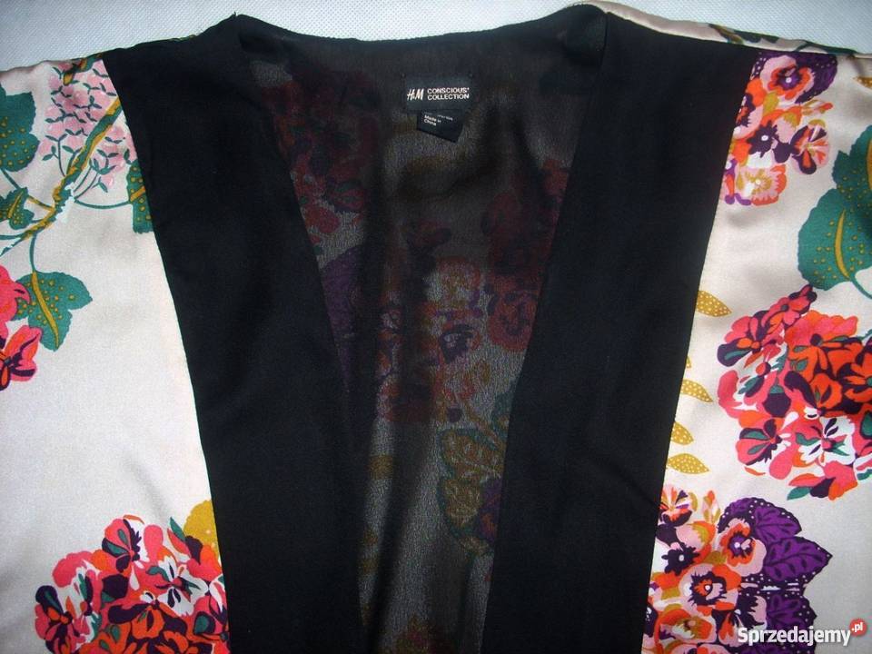 HM elegancka narzutka KWIATY hit j NOWA M L XL Nowy Sącz