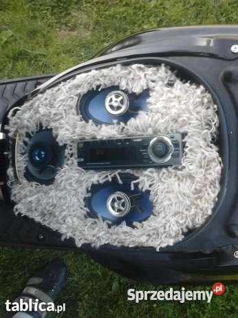 UWAGA Audio Do SkuTera SONY z Wmacniaczem Motocykle i skutery Wieliczka