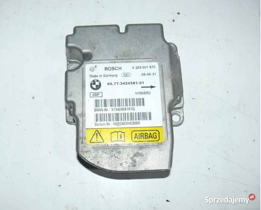 MODUŁ STEROWIK PODUSZEK AIRBAG BMW X3 E83 Wielkie Drogi