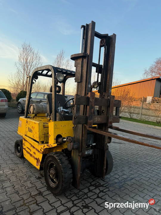 wózek widłowy YALE GLP20 LPG 320m udźwig 2000 łódzkie Działoszyn sprzedam