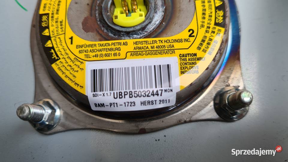 Mazda 6 GH LIFT poduszka powietrzna air bag osobowe Legnica