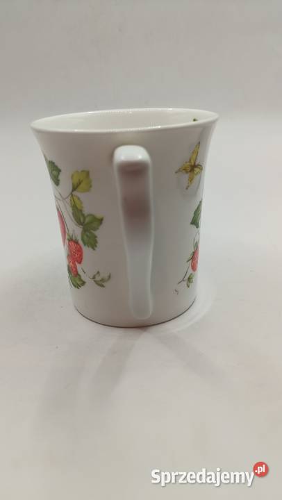 Kubek ceramiczny Queens z uroczymi truskawkami lubelskie