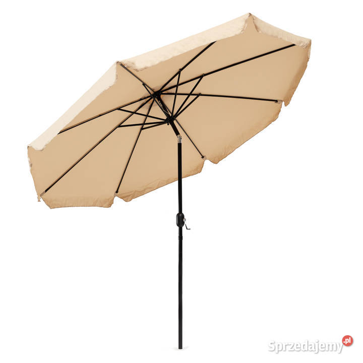 Parasol ogrodowy duży 3 m skośny łamany z korbą Smogorzów